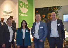 Bart van der Vliet, Maria Carderas, Wouter Snippe en Erwin Setz van OTC / We Grow Organic